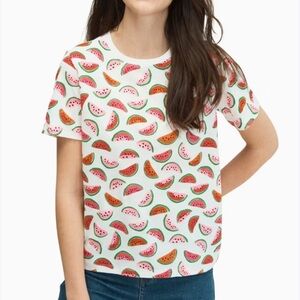 Kate Spade Watermelon Print T-Shirt size XL